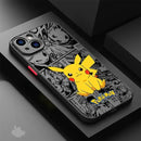 Capinha de Celular para Iphone em Silicone Pokémons Mangá