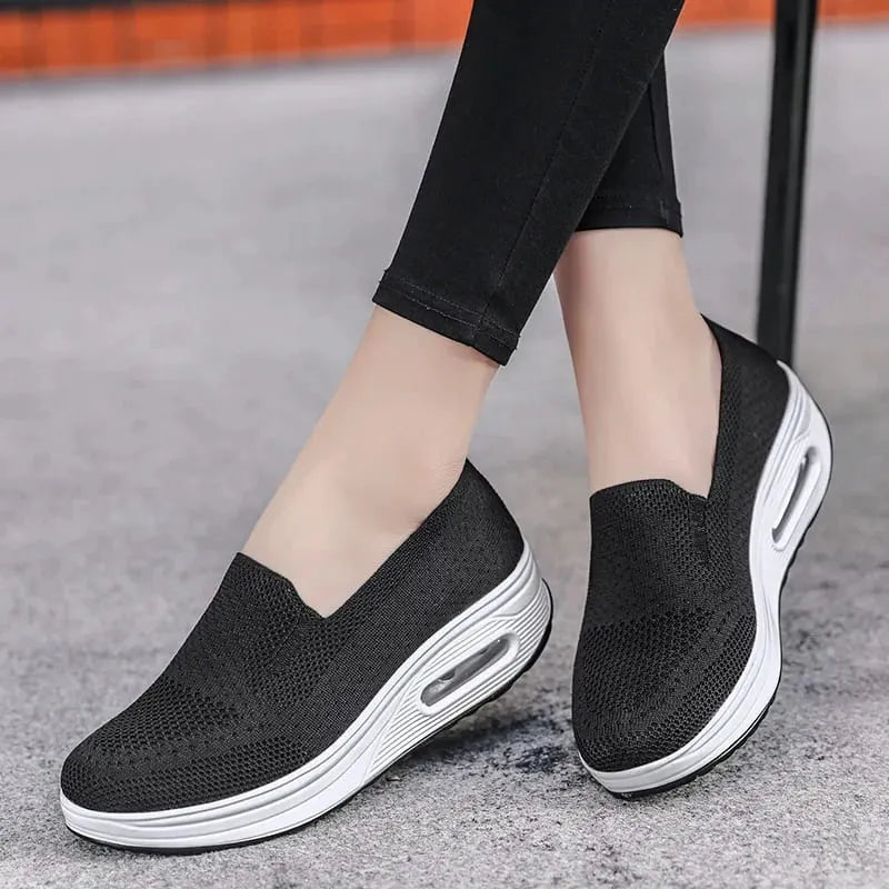 Tênis Meia Slip On Air Comfort - Feito Em Fibra Mesh Super Macio e Com Amortecimento Premium