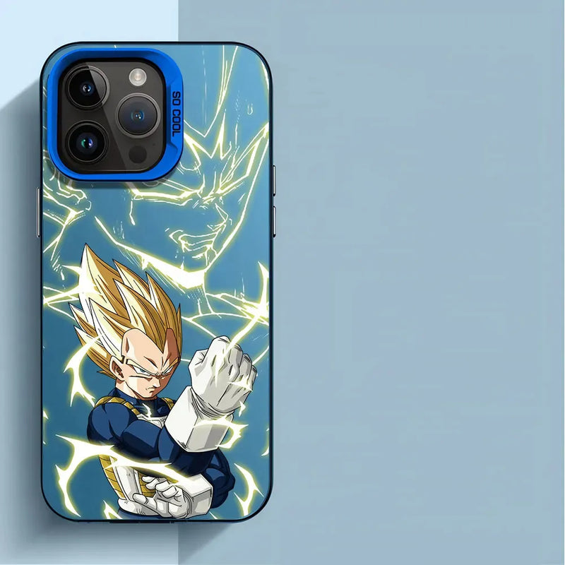 Capinha Iphone Dragon Ball Raios - Case de Ata Proteção e Resistência
