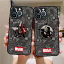 Capinha Iphone Marvel Emblema Vingadores - Case de Alta Proteção e Resistência