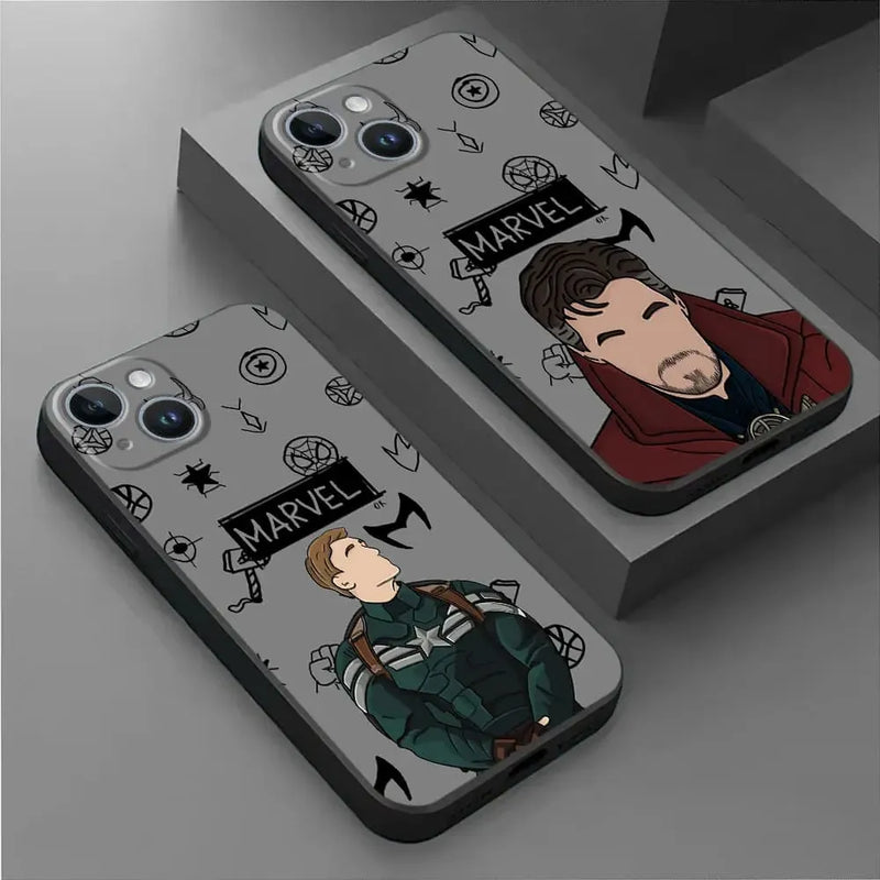 Capinha Iphone Marvel Vingadores - Case de Alta Proteção e Resistência