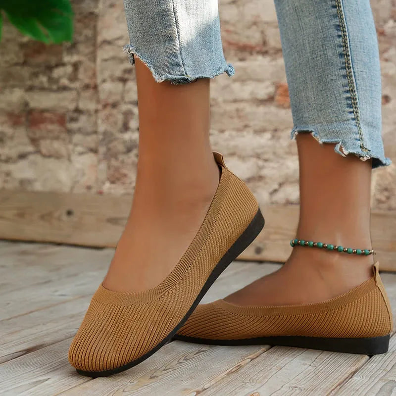 Sapatilha Lady - Feita em Fibra Mesh Confortável, Macia e Respirável