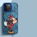 Capinha Iphone para Casal Mickey e Minnie - Case de Alta Proteção e Resistência