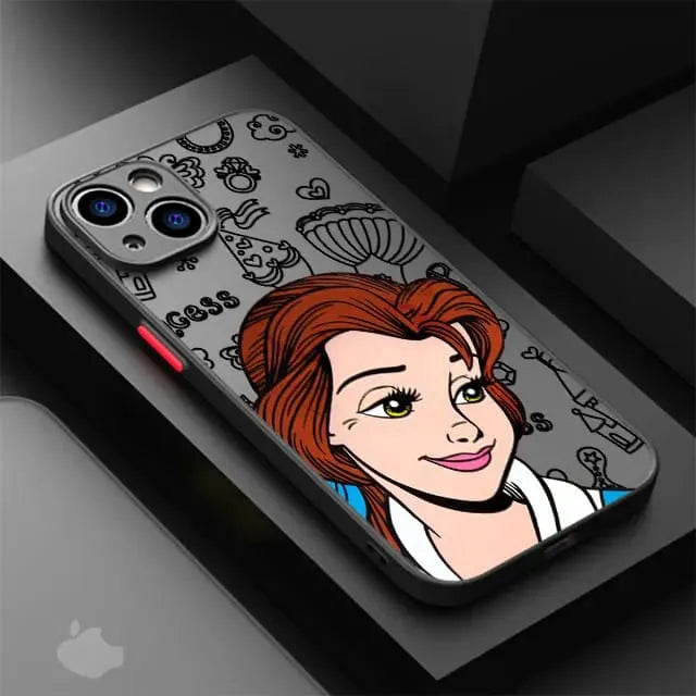 Capinha de Celular para Iphone Disney Princesas