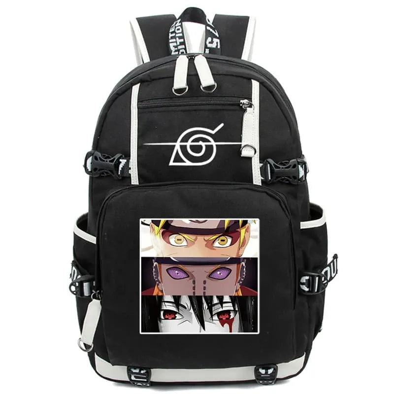 Mochila Escolar Infantil Anime Naruto