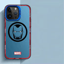 Capinha Iphone Marvel Emblema Heróis - Case de Alta Proteção e Resistência