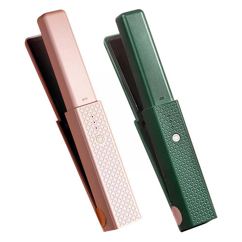 Chapinha Alisadora de Cabelo Portátil de Cerâmica Sem Fio e Recarregável PortAlise