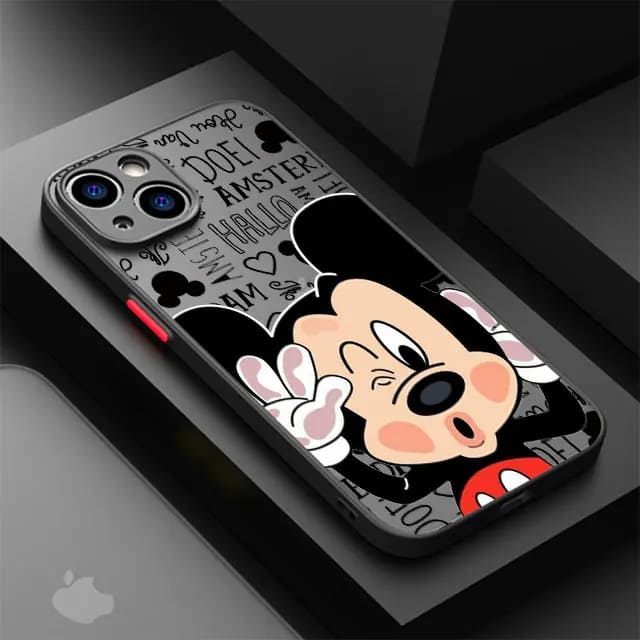 Capinha Iphone Mickey e Minnie - Case de Alta Proteção e Resistência