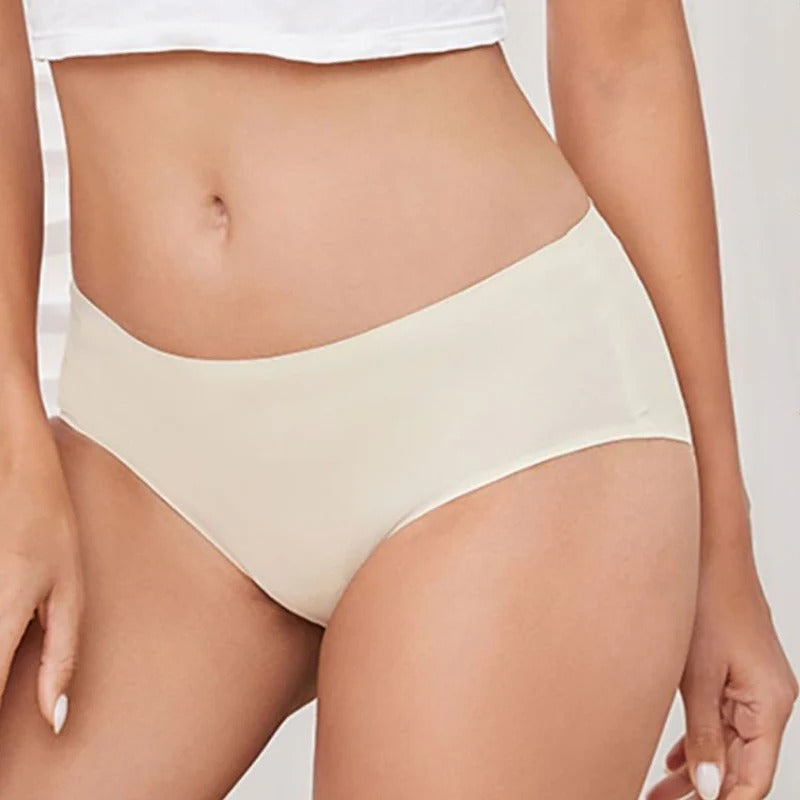 Kit Calcinhas em Seda sem Costura PlusConfort [PAGUE 5 LEVE 10]