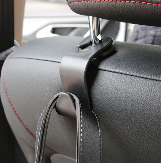 Kit 4 Ganchos para Bancos de Carros Suporta até 20Kg EcoHooks