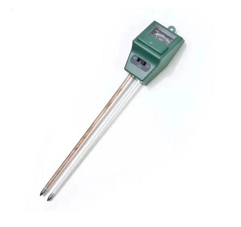 Medidor de Solo 3 em 1 Nível do PH Umidade do Solo e Luz Solar