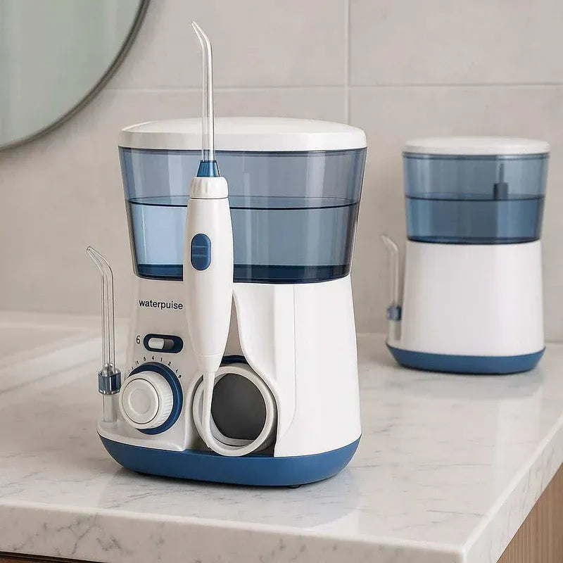 Irrigador Oral Dental com 5 Bicos Substituíveis para uma Limpeza Completa Water Pulse WP300