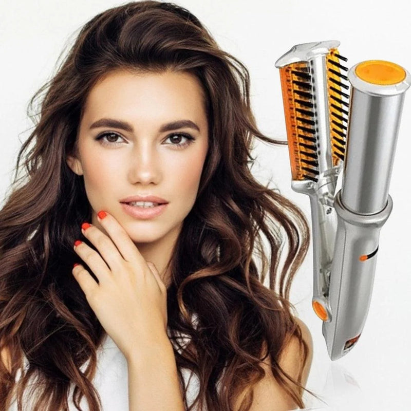 Chapinha 2 em 1 Seca e Alisa Profissional Cerâmica Turmalina Giratória StylerHair