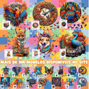 Quebra-Cabeça de Madeira Inova WOOD PUZZLE - Cruz Florida | Diversão com Diversos Benefícios