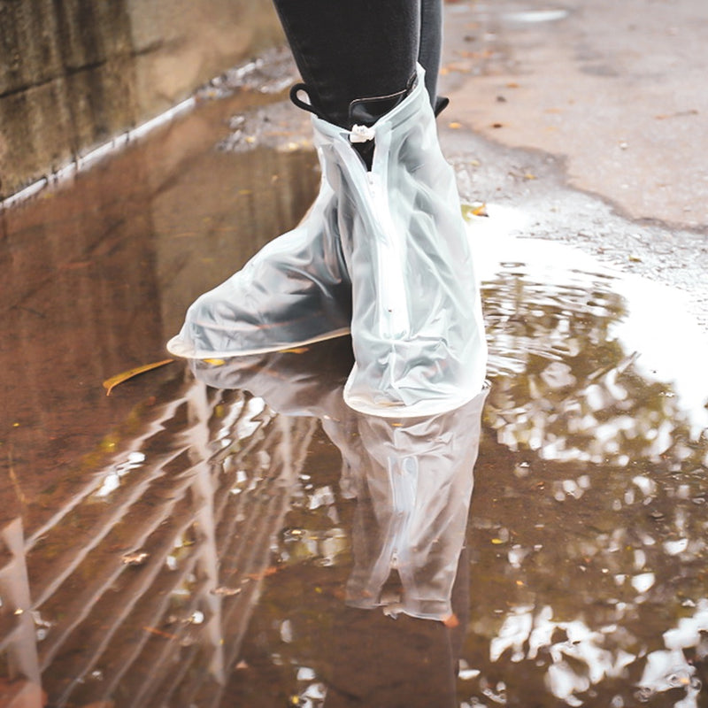 Par de Capas Antiderrapantes Impermeáveis e Reutilizáveis para Sapatos