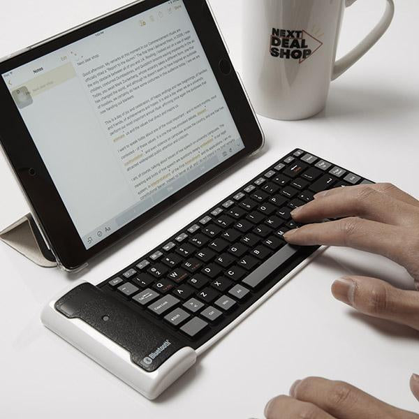 Teclado Bluetooth Dobrável Impermeável - Um teclado que você pode levar para qualquer lugar!