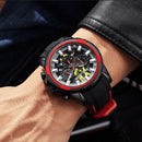 Relógio Masculino MEGIR SPORT EXPLORER - Design 3D, Cronógrafo, Movimento de Quartzo