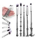 Kit de Pincéis para Maquiagem Varinha Mágica Harry Potter - 05 Peças