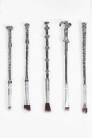 Kit de Pincéis para Maquiagem Varinha Mágica Harry Potter - 05 Peças