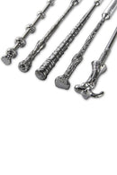 Kit de Pincéis para Maquiagem Varinha Mágica Harry Potter - 05 Peças