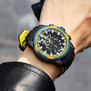 Relógio Masculino MEGIR SPORT EXPLORER - Design 3D, Cronógrafo, Movimento de Quartzo