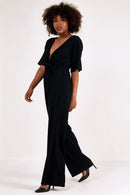 Macacão Feminino Casual Manga Curta - Estilo V