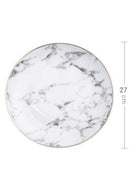 Prato Mármore Dourado Rom - Lusso Aurum