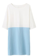 Vestido Curto Amplo Linho - Vibrant Linen Dress