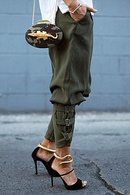 Calça Casual Feminina Harem