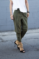 Calça Casual Feminina Harem