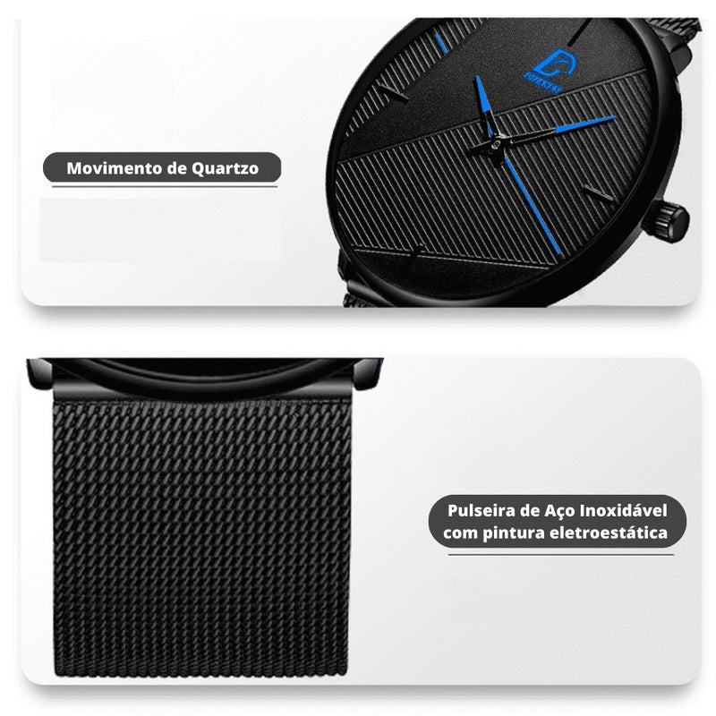 Relógio Minimalista com Movimento de Quartzo MINIMAL