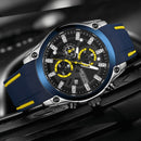 Relógio Masculino MEGIR SPORT ADVANCE - Cronógrafo, Efeito Luminoso, Resistência à Àgua