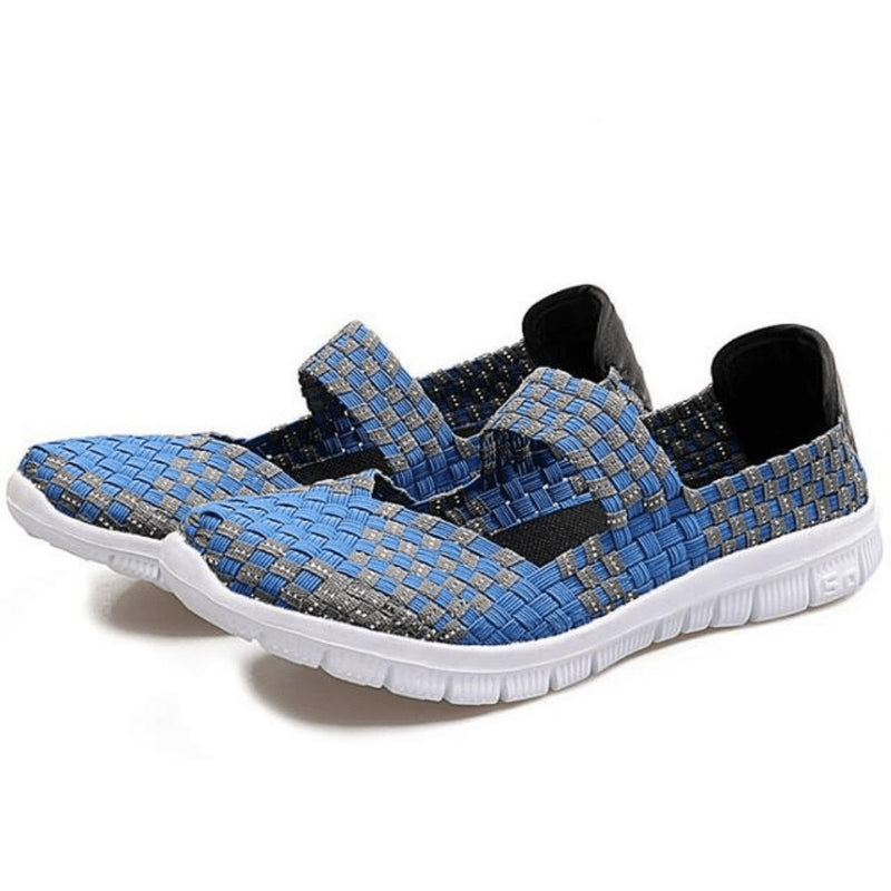 Tênis Sapatilha Ortopédico Feito em Malha Elástica Trançada CONFORT STYLE