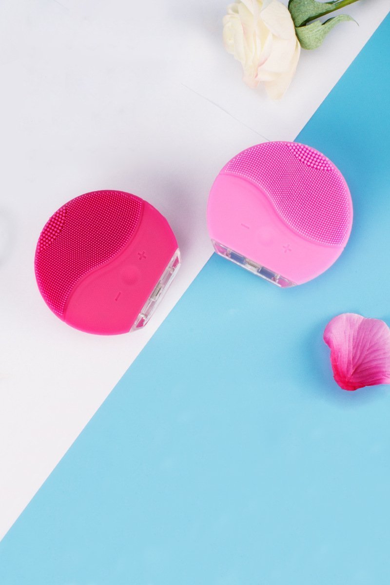 Escova Massageadora para Limpeza Facial Elétrica - PeleLux