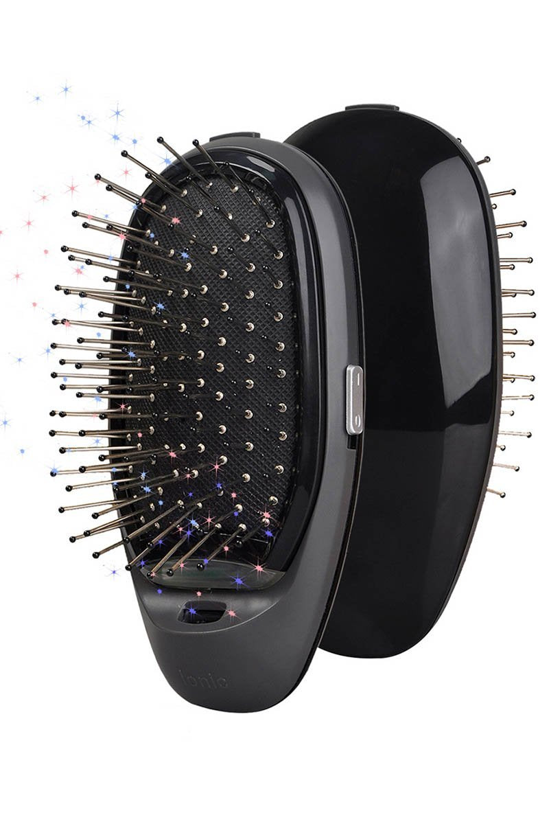 Escova de Cabelo Iônica Portátil - Anti Frizz