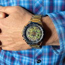 Relógio de Pulso com Ponteiros Luminosos Luxury T-WINNER