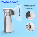 Inalador Nebulizador Portátil Silencioso MEDICAL CARE Sem Fio - Inov&tec