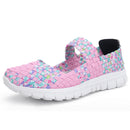 Tênis Sapatilha Ortopédico Feito em Malha Elástica Trançada CONFORT STYLE