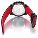 Relógio Masculino Multifuncional Cronógrafo com Pulseira em Silicone MEGIR CRONOGRAPH SPORT