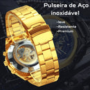 Relógio de Pulso com Ponteiros Luminosos Luxury T-WINNER