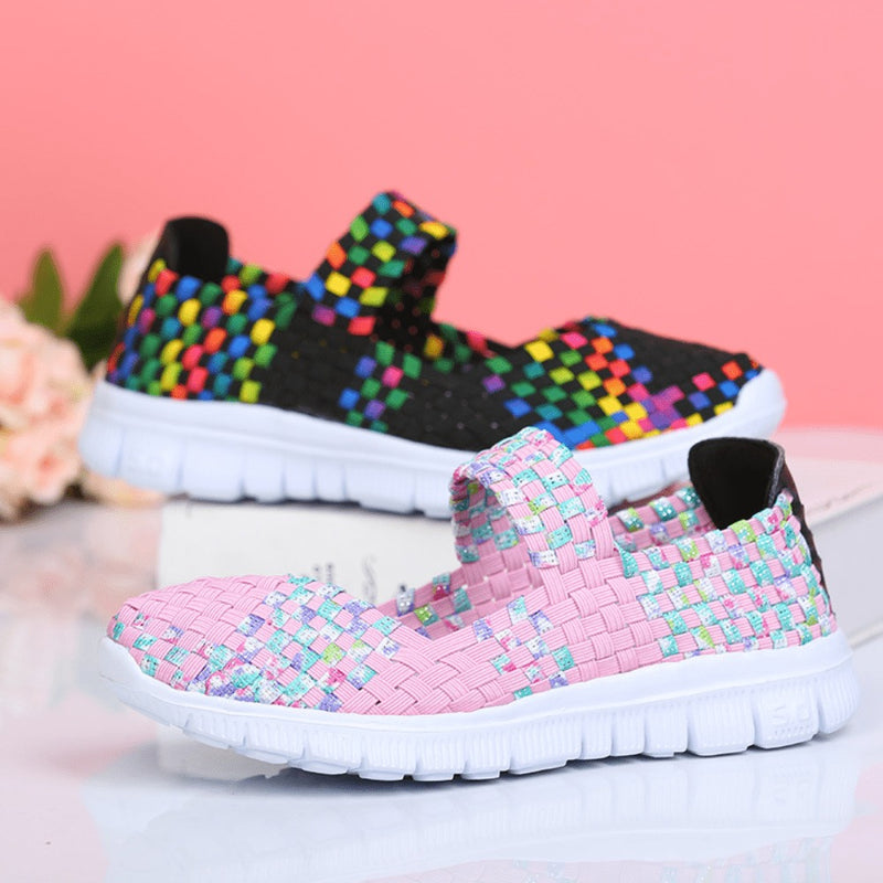 Tênis Sapatilha Ortopédico Feito em Malha Elástica Trançada CONFORT STYLE