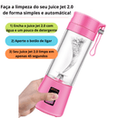 Liquidificador Portátil Blender - JUICE JET 2.0 - Sucos e Shakes - Inov&tec