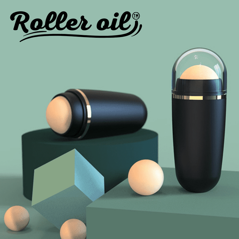 Removedor de Oleosidade Facial INOVE ROLLER OIL Com Pedra Vulcânica - Inov&tec