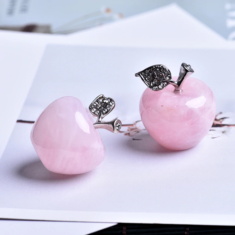 Maçã do Amor de Quartzo Rosa - AppleLove