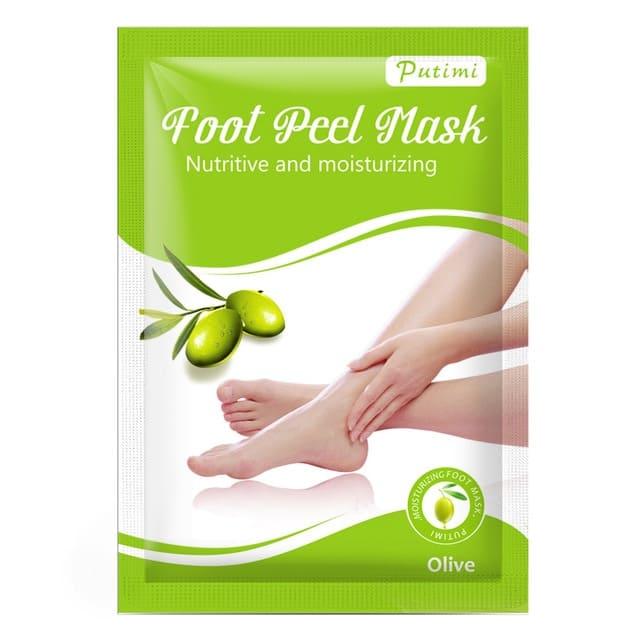 Feet Peeling Mask - Máscara Peeling Esfoliante Para Pés - 1 Par - Meia Esfoliante Para Pés - Inov&tec