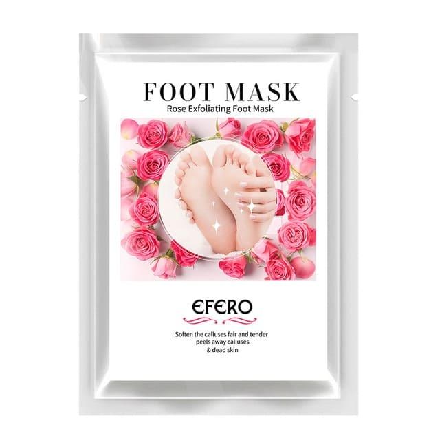 Feet Peeling Mask - Máscara Peeling Esfoliante Para Pés - 1 Par - Meia Esfoliante Para Pés - Inov&tec
