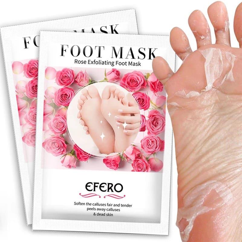 Feet Peeling Mask - Máscara Peeling Esfoliante Para Pés - 1 Par - Meia Esfoliante Para Pés - Inov&tec