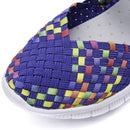 Tênis Sapatilha Ortopédico Feito em Malha Elástica Trançada CONFORT STYLE