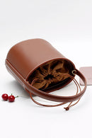 Bolsa Bucket de Couro