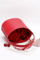 Bolsa Bucket de Couro